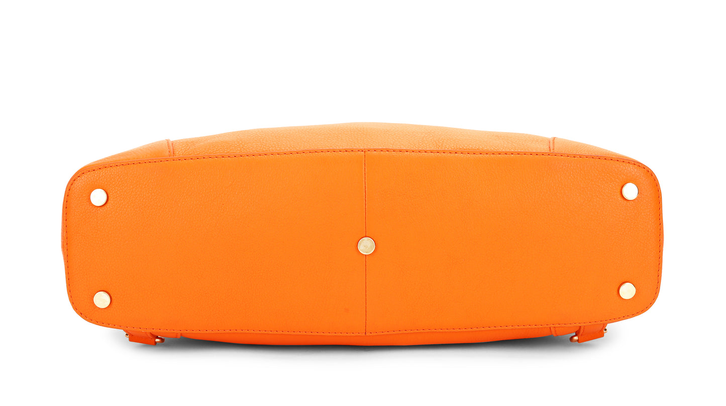 NALPHI Luxury Leather Shoulder Tote & Laptop Bag With Automatic Lights