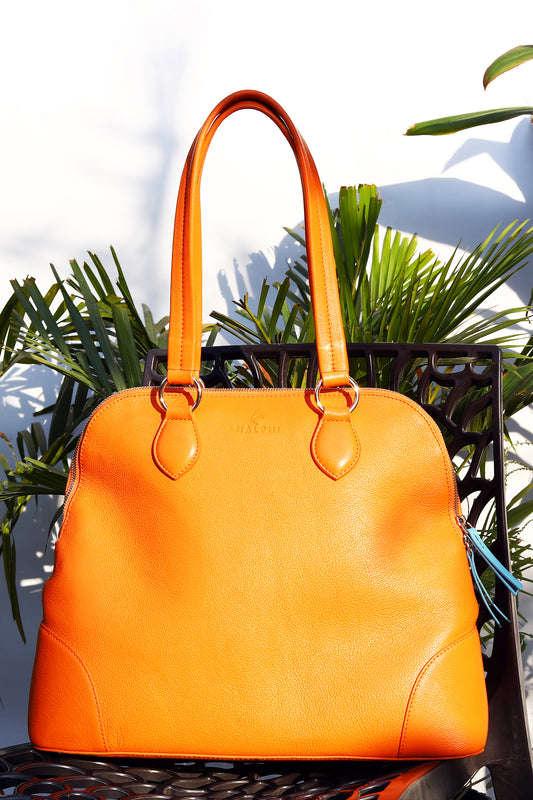 NALPHI Luxury Leather Shoulder Tote & Laptop Bag With Automatic Lights