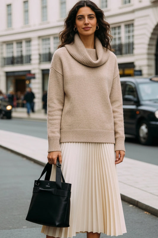 Smart Nylon Tote - Raven Black